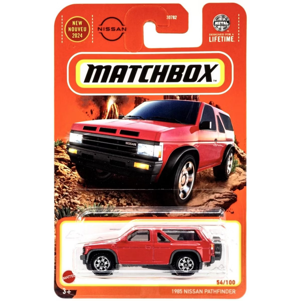 1985 Nissan Pathfinder (Red) Matchbox