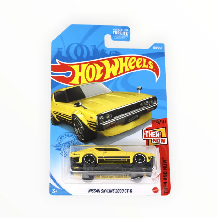 Nissan Skyline 2000 GT-R (Yellow) Hot Wheels