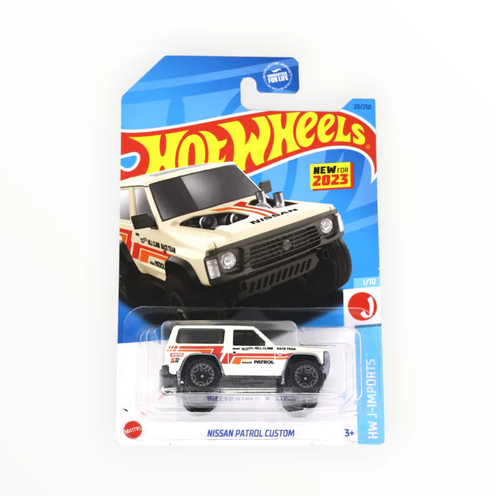 Nissan Patrol Custom (White) Hot Wheels