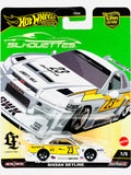 LB-ER34 Super Silhouette Nissan Skyline (White & Yellow) Hot Wheels Premium