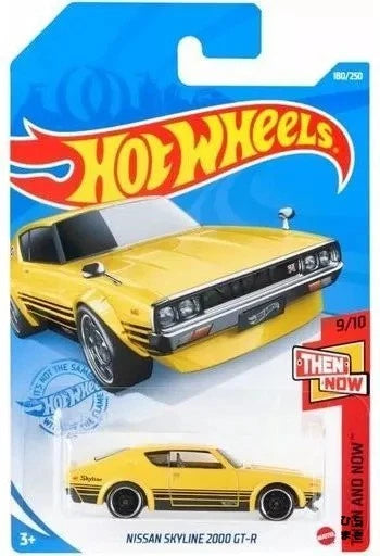 Nissan Skyline 2000 GT-R (Yellow) Hot Wheels