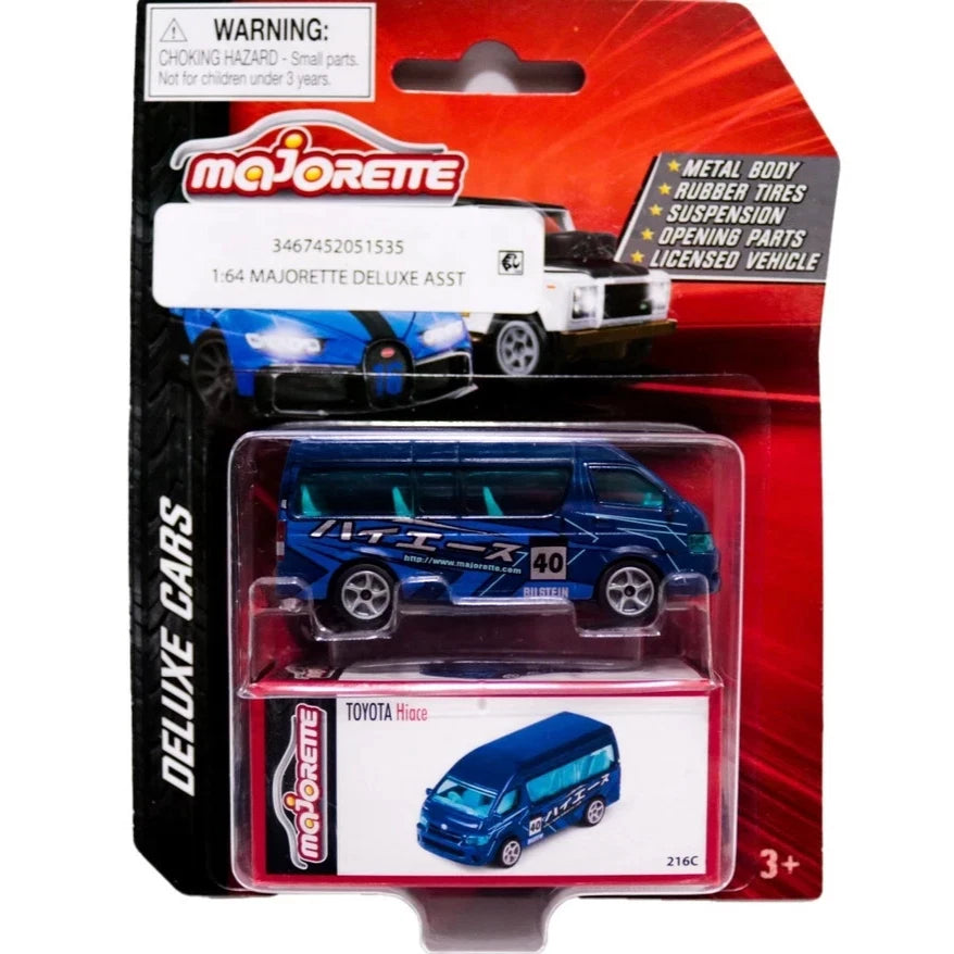 Toyota Hiace (Blue) Majorette Premium