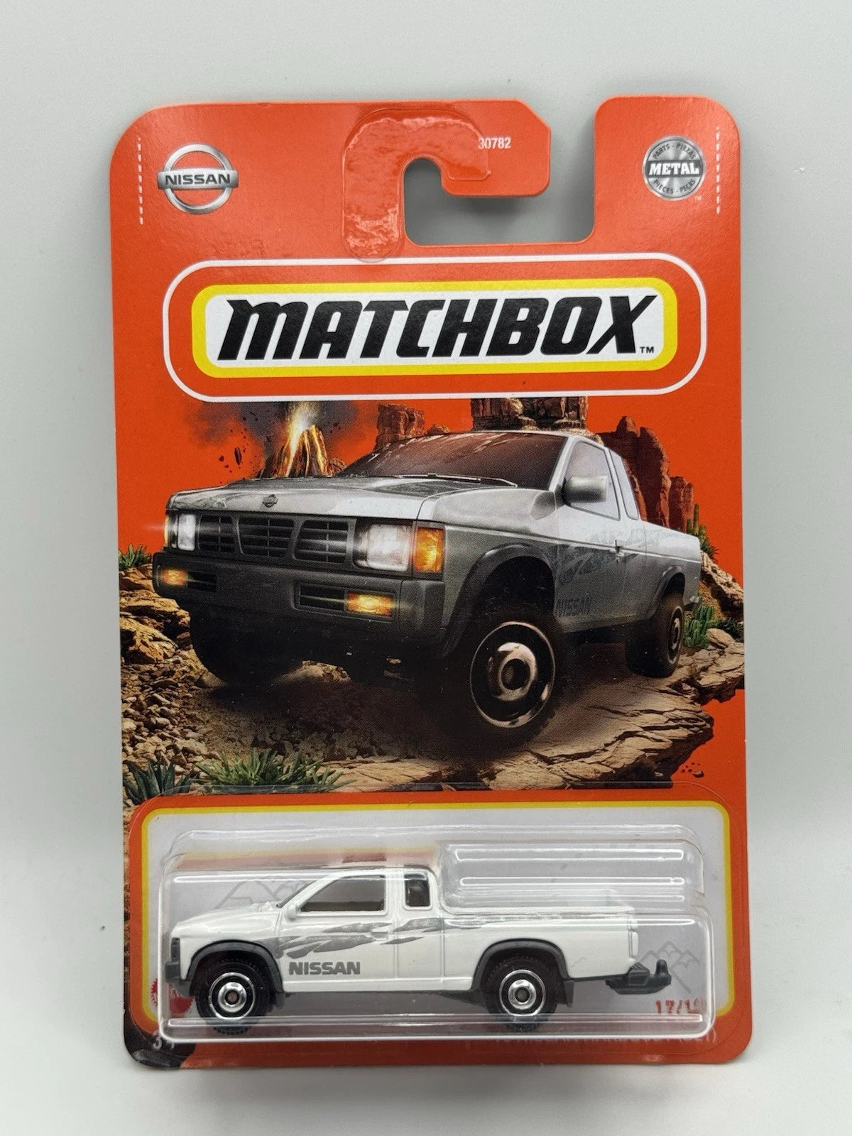 95 Nissan Hardbody (D21) (White) Matchbox