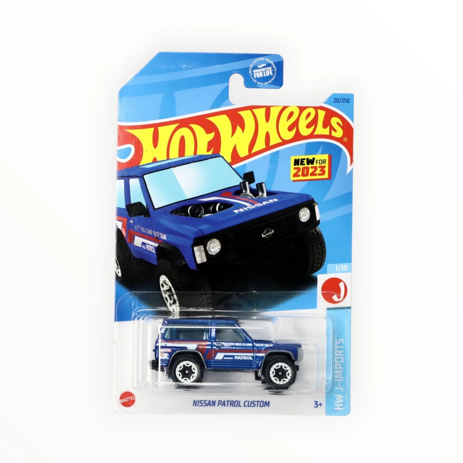 Nissan Patrol Custom (Blue) Hot Wheels